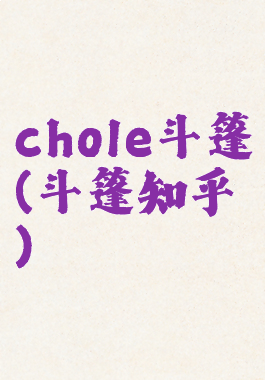 chole斗篷(斗篷知乎)
