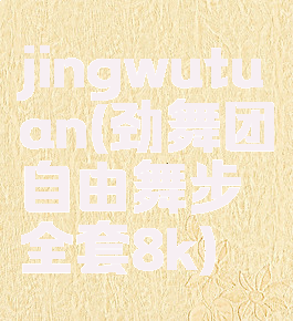 jingwutuan(劲舞团自由舞步全套8k)