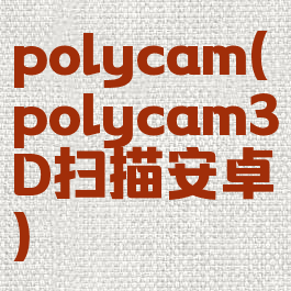polycam(polycam3D扫描安卓)